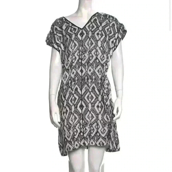 NWT Derek Lam Printed Mini Dress Sz 6 - Picture 1 of 3
